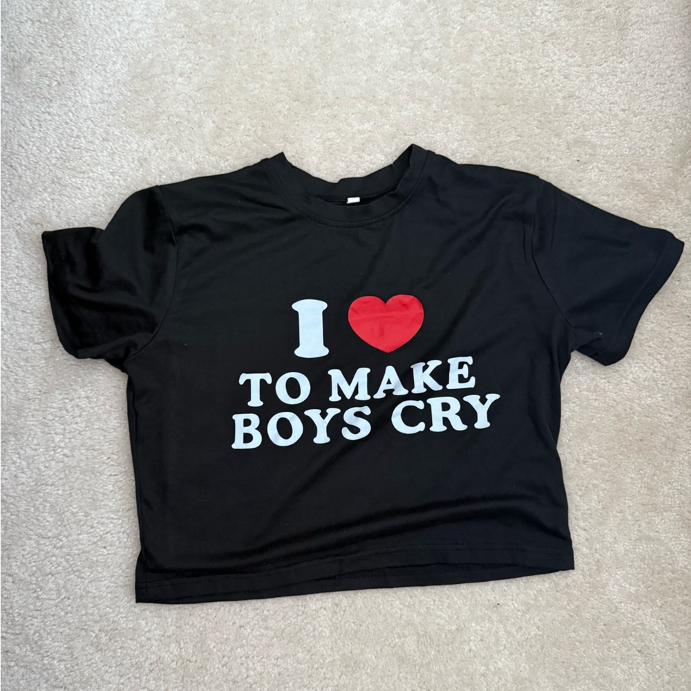 Black Graphic Kids T-Shirt